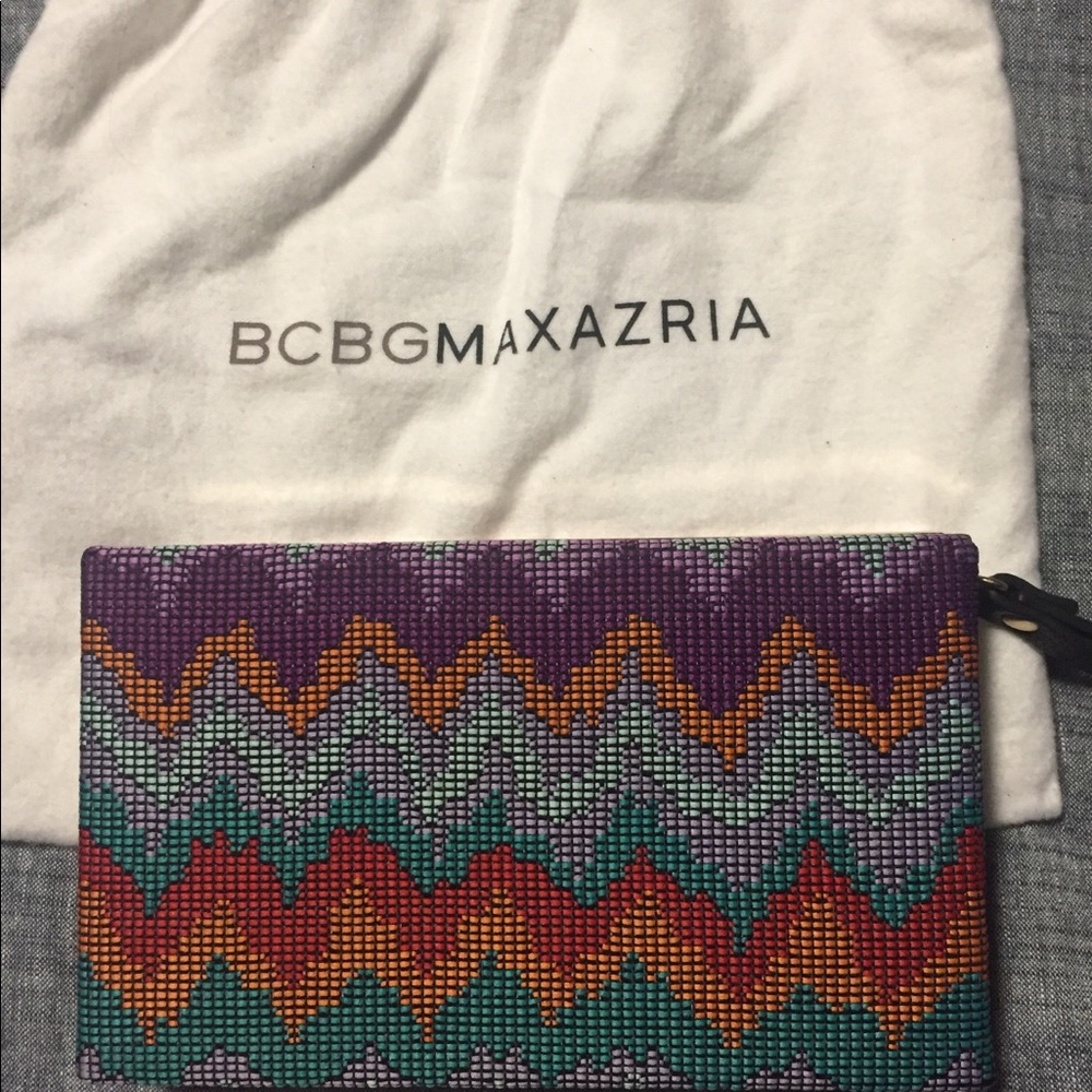 BCBG colorful clutch, wristlet
